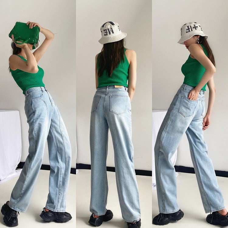 Women Jeans Loose Slimming and Simple