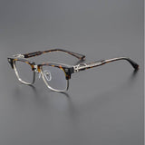 CHH Chrome Hearts Glasses Versatile Pure Titanium Box Retro Myopia Anti-Blue Light Glasses Frame