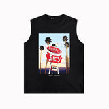 Purple Brand Tank T Shirts Sleeveless T-shirt Vest