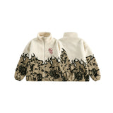 Unisex Coat Lamb Wool Coat Plush Thickened Warm