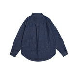 Unisex Shirt Vintage Loose Denim Jacket