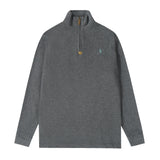 Ralph Lauren Coat Ralph Lauren Pony Embroidered Half Zip Sweater