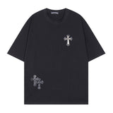 CHH Chrome Heart T Shirts T-Shirt Short Sleeve Cross