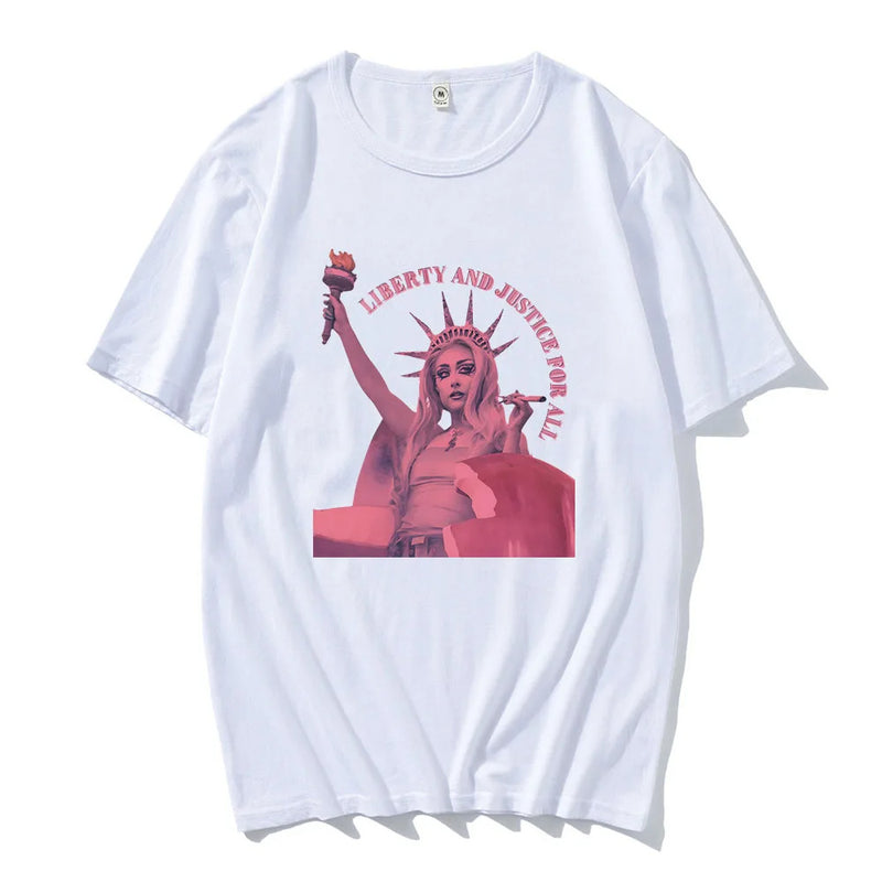 Chappell Roan The Midwest Princess Tour T-shirt Cotton