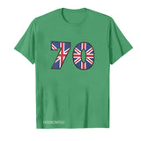 Inspired by Queen's Platinum Jubilee 2022 Elizabeth 70 Years T-shirt Printed round Neck Short Sleeve