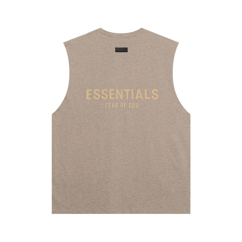 Fog Essentials tank spring summer FOG letter crew neck vest
