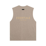Fog Essentials tank spring summer FOG letter crew neck vest