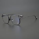 CHH Chrome Hearts Glasses Versatile Pure Titanium Ultra Light Eyewear Frames