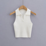 Women Vest Knitted Vest Emotional Slim Fit