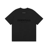 Fog Essentials T Shirts Spring/Summer FOG Double Line Letter Pattern Crew Neck Short Sleeves