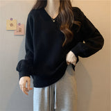 Women Pullover Sweater Soft Slimming Knitted