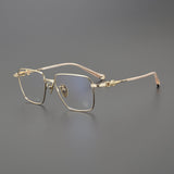 CHH Chrome Hearts Glasses Versatile Titanium Frame Ultra Light Box Frame Glasses Frame