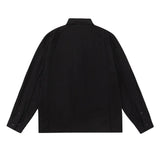 Men Long Sleeved T Shirt Vibe Heterochrosis Top Fly Long Sleeve Shirt Men's Spring and Autumn Leisure Loose