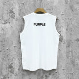 Purple Brand Tank T Shirts Sleeveless T-shirt Vest