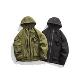 Unisex Coat Shell Jacket Hooded Coat Winter