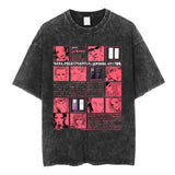 Japanese Manga Black Stones Nana Osaki Vintage Washed Tee