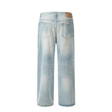 Men Jeans Loose Hole