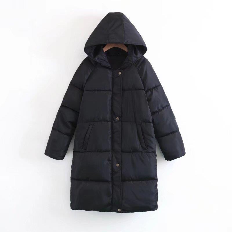 Women Cotton Coat Loose Thick plus Size Mid-Length