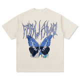 Unisex T Shirt Butterfly Digital Printed Top