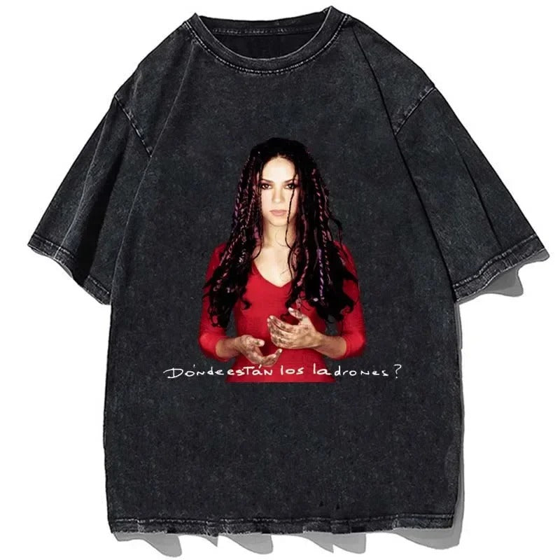 Singer Shakira T Shirt BZRP Music Sessions Fans