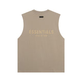 Fog Essentials tank spring summer FOG letter crew neck vest