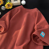 Men T Shirt American Style Loose All-Matching Men's Clothing T-shirt