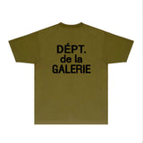Gallery Dept T Shirts European And American Tee Shirt Short Sleeve T-Shirt Blouse