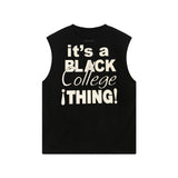 Fog Essentials tank spring summer FOG letter round neck pullover vest