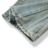 Men Jeans Loose Retro Simple
