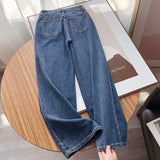 Women Jeans Versatile Loose and Simple