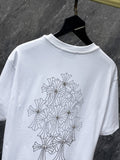 Chh Chrome Hearts T Shirts Liuding Alphabet Casual Short Sleeve T-Shirt