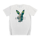 Amiri T Shirt Printed Casual Hip Hop Short-Sleeved T-shirt for Men