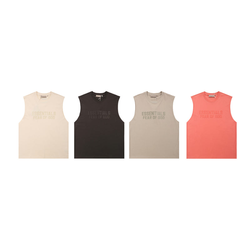 Fog Essentials tank spring/summer FOG alphabet casual vest