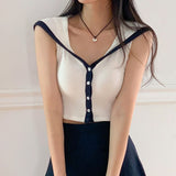 Women Vest Suspenders Knitted Sexy Hot Girl