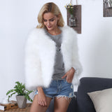 Women Fur Jacket Plush Fashion Coat