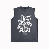 Purple Brand Tank T Shirts Sleeveless T-shirt Vest