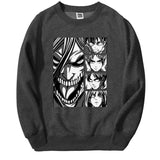 Attack On Titan Japan Anime Sweatshirts Hoodie Mens Fashion