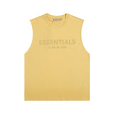 Fog Essentials tank spring summer FOG letter crew neck vest