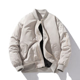 Men Vintage Jackets Baseball Suit Autumn/Winter Flying Suit Jacket Printing