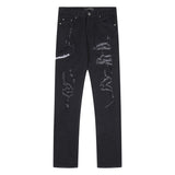Amiri Jeans Slim Fit Stretch Ripped Jeans