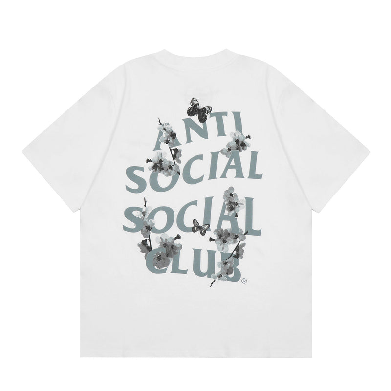 ANTI SOCIAL CLUB T-Shirt Casual Short Sleeve T-Shirt