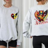 Funny Dead Pool and Wolverine Besties Sweatshirt