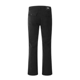 Men Jeans Zipper Pocket Loose Casual