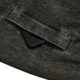 Unisex Coat Vintage Denim Jacket Loose Winter Cotton Dress