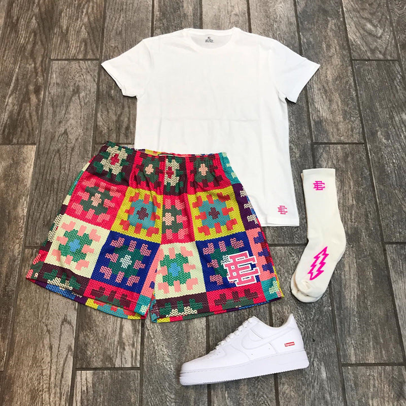 Eric Emanuel Ee Shorts Fitness Mesh Sports Quick-drying Shorts