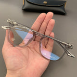 CHH Chrome Hearts Glasses Myopia glasses frame square pure titanium temple