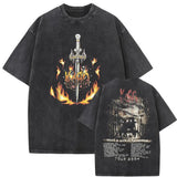 Washed Vintage Rock Band Korn Falling Away From Me