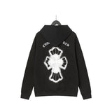 CHH Chrome Heart Hoodie Chrome Heart Sanskrit embroidered hooded sweater