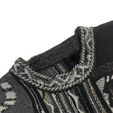 Kapital Sweater Vintage Hida Hehong Contrast Color Retro Ethnic Style Portrait Knitting Crew Neck Pullover Sweater