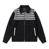 Amiri Jacket autumn and winter AMI stitching embroidery logo for men and women